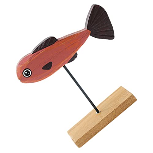 MAGICLULU Holz Fische Dekoration für Kinderzimmer Mediterrane Tischdeko Rot mit Großem für Geburtstags Stimuliert die Fantasie und Fördert Kreative Spielideen MAGICLULU Holz Fische Dekoration für Kinderzimmer Mediterrane Tischdeko Rot mit Großem für Geburtstags Stimuliert die Fantasie und Fördert Kreative Spielideen von MAGICLULU