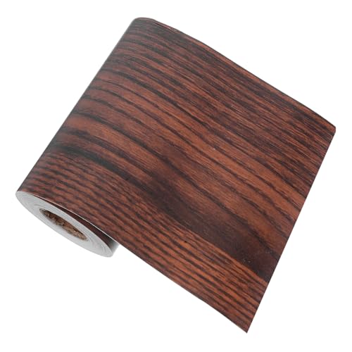 MAGICLULU Holzmaserung Klebeband Wasserdichtes Tape zur Wanddekoration für Badezimmer Schlafzimmer Einfach Zuschneidbar Leicht Anzubringen für Langlebige von MAGICLULU