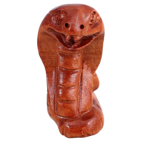 MAGICLULU Holzschnitzerei-Schlangenornamente Streifenhörnchen Jahr der Schlange 2025 Figuren Dekorative Schlangenfigur Holzdekoration mit Schlangenfigur Halskette Schlangengartendekoration MAGICLULU Holzschnitzerei-Schlangenornamente Streifenhörnchen Jahr der Schlange 2025 Figuren Dekorative Schlangenfigur Holzdekoration mit Schlangenfigur Halskette Schlangengartendekoration von MAGICLULU