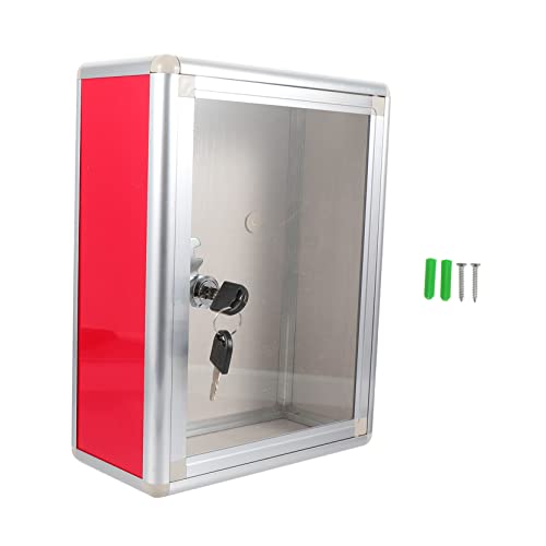 MAGICLULU Kasten Vorschlagsbox Organisator Für Bürobedarf Dekorative Aufbewahrungsbehälter An Der Wand Montiert Interoffice-postfach Geschäftskartenhalter Mitarbeiter Aluminium Visitenkarte MAGICLULU Kasten Vorschlagsbox Organisator Für Bürobedarf Dekorative Aufbewahrungsbehälter An Der Wand Montiert Interoffice-postfach Geschäftskartenhalter Mitarbeiter Aluminium Visitenkarte von MAGICLULU