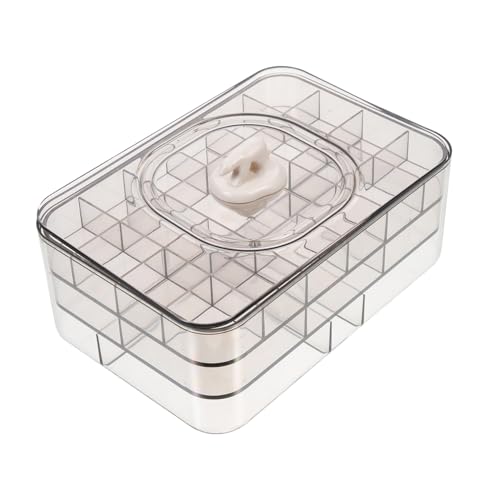 MAGICLULU Schmuck-organizer Kleiner Schmuck-organizer Einfache Schmuckschatulle Schmuckaufbewahrung Ohrring-aufbewahrung von MAGICLULU