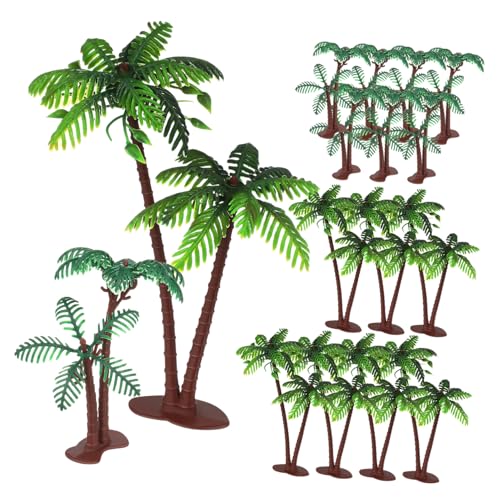 MAGICLULU Kokosnussbaum-kuchendekoration 16 Stück Baum-cupcake-topper Für Geburtstagsparty von MAGICLULU