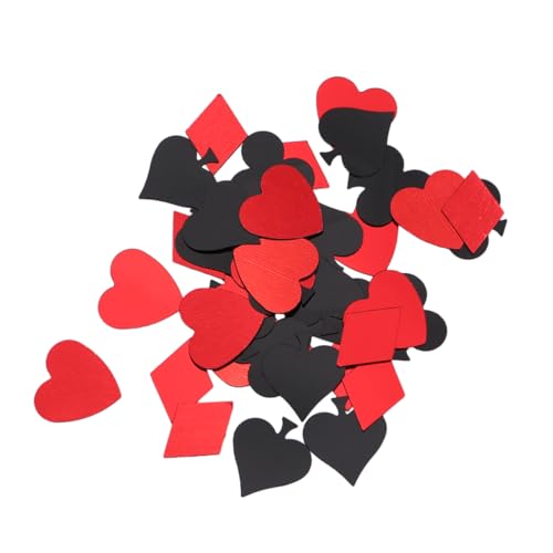 MAGICLULU Konfetti Hochzeit Pokerparty-Dekorationen Assistentisch Confetti Poker- thematisiert streuen Partydekorationen aufdecken funkeln bar dekoration Bar decoration Pokerzubehör MAGICLULU Konfetti Hochzeit Pokerparty-Dekorationen Assistentisch Confetti Poker- thematisiert streuen Partydekorationen aufdecken funkeln bar dekoration Bar decoration Pokerzubehör von MAGICLULU