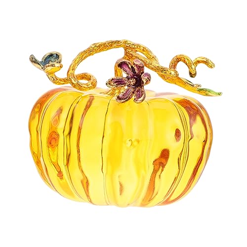 MAGICLULU Kürbis Dekoration Kreatives Tischornament aus Kristall für Stilvolle Wohnräume Gelb für Herbst und Feiertagsdekoration Vielseitig Einsetzbar für Zuhause und Fotografie MAGICLULU Kürbis Dekoration Kreatives Tischornament aus Kristall für Stilvolle Wohnräume Gelb für Herbst und Feiertagsdekoration Vielseitig Einsetzbar für Zuhause und Fotografie von MAGICLULU