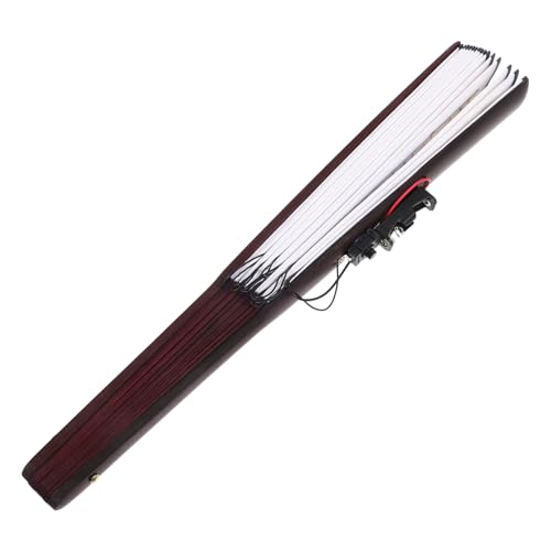 MAGICLULU LED Faltfächer Handgehaltener Leuchtender Fächer für Partys Aufführungen und Cosplay und Tragbar aus Strapazierfähigem Rot ohne Batterie MAGICLULU LED Faltfächer Handgehaltener Leuchtender Fächer für Partys Aufführungen und Cosplay und Tragbar aus Strapazierfähigem Rot ohne Batterie von MAGICLULU
