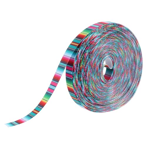 MAGICLULU Lebendiges Mexikanisches Seidenband Zum Cinco De Mayo Für Geschenkverpackungen Und Feiertagsbänder Zum Basteln MAGICLULU Lebendiges Mexikanisches Seidenband Zum Cinco De Mayo Für Geschenkverpackungen Und Feiertagsbänder Zum Basteln von MAGICLULU