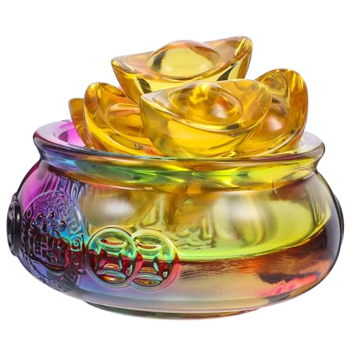MAGICLULU Leeres Ornament Glücksgeld Accessoire Tafelaufsatz Heimdekoration Dekorative Dekoration Wohnzimmer Dekoration Goldene Schale Ornamente Stil Für Den Innenbereich MAGICLULU Leeres Ornament Glücksgeld Accessoire Tafelaufsatz Heimdekoration Dekorative Dekoration Wohnzimmer Dekoration Goldene Schale Ornamente Stil Für Den Innenbereich von MAGICLULU