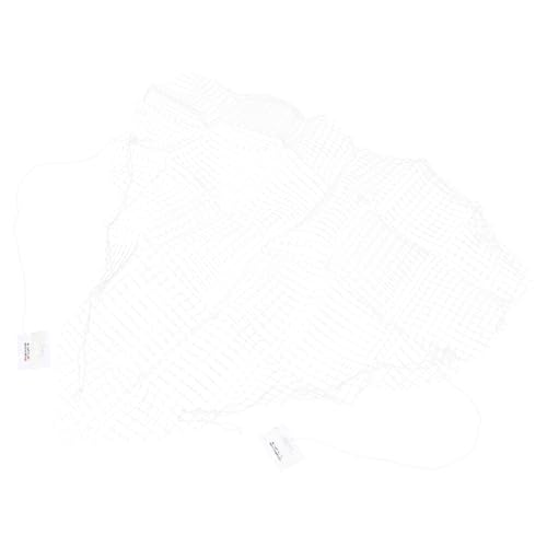 MAGICLULU Love Balloon Netztasche Herz Party Dekorationen Braut- hochzeitsschmuck Hochzeitsballons Ballontransport Ballongewölbezubehör große Ballontaschen für den Transport pp Weiß von MAGICLULU