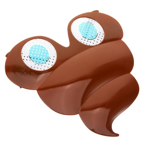 MAGICLULU Lustige Party sonnenbrille Erwachsene Poop form Kreative Foto requisite Vielseitiges Accessoire für Festivals Strand Pool Bunte Brillen für Ausgefallene Kostüme und Fotospaß von MAGICLULU