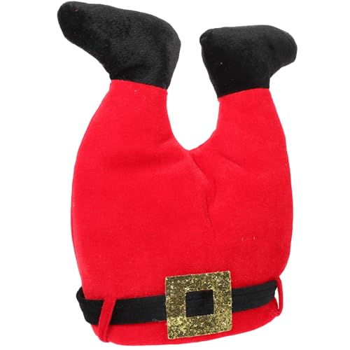 MAGICLULU Lustige Weihnachtsmütze für Erwachsene Warme Santa Pants Mütze Kreativer Partyhut für Karneval Weihnachten Kostüm Vielseitiger Foto Requisit Bequeme Kopfdeckung MAGICLULU Lustige Weihnachtsmütze für Erwachsene Warme Santa Pants Mütze Kreativer Partyhut für Karneval Weihnachten Kostüm Vielseitiger Foto Requisit Bequeme Kopfdeckung von MAGICLULU