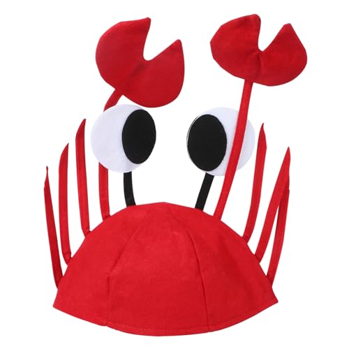 MAGICLULU Krabbenhut Für Erwachsene – Neuartiger Halloweenhut Partyhut Mit Verstellbarem Verschluss Für Ostern Weihnachten MAGICLULU Krabbenhut Für Erwachsene – Neuartiger Halloweenhut Partyhut Mit Verstellbarem Verschluss Für Ostern Weihnachten von MAGICLULU