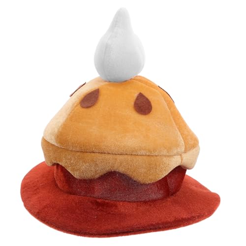 MAGICLULU Lustiger Kürbis-kuchen Hut Weicher Leichter Festhut für Teens und Erwachsene Dekorativer Plüsch-kopfschmuck Halloween Weihnachtskostüm Wiederverwendbares Fotoaccessoire Party Favor MAGICLULU Lustiger Kürbis-kuchen Hut Weicher Leichter Festhut für Teens und Erwachsene Dekorativer Plüsch-kopfschmuck Halloween Weihnachtskostüm Wiederverwendbares Fotoaccessoire Party Favor von MAGICLULU