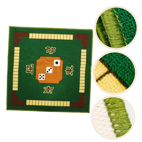 MAGICLULU Mahjong Tischmatte Tischdecke Geräuschreduzierend für Zuhause Spielunterlage für Mahjong Poker Kartenspiele und Robuste und Faltbare Spielmatte von MAGICLULU