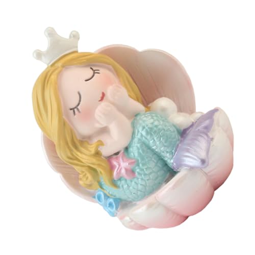 MAGICLULU Meerjungfrau Kuchenschmuck 1 Stück Harz Mini Meerjungfrau Modell Jungen Und Mädchen Geburtstagstorte Ornament MAGICLULU Meerjungfrau Kuchenschmuck 1 Stück Harz Mini Meerjungfrau Modell Jungen Und Mädchen Geburtstagstorte Ornament von MAGICLULU