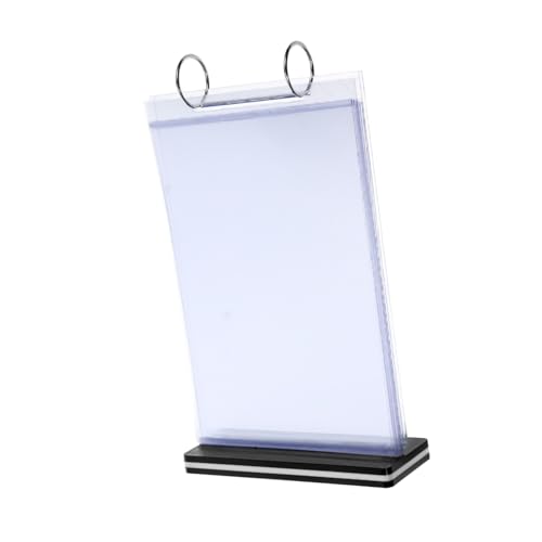 MAGICLULU Menüständer Staffeleien zum Ausstellen Inhaber Schreibtisch Ständer für Displayhalter Größe Menüetikettenständer Menüanzeigeständer Ausstellungsstand Menü steht für Anzeige PVC MAGICLULU Menüständer Staffeleien zum Ausstellen Inhaber Schreibtisch Ständer für Displayhalter Größe Menüetikettenständer Menüanzeigeständer Ausstellungsstand Menü steht für Anzeige PVC von MAGICLULU
