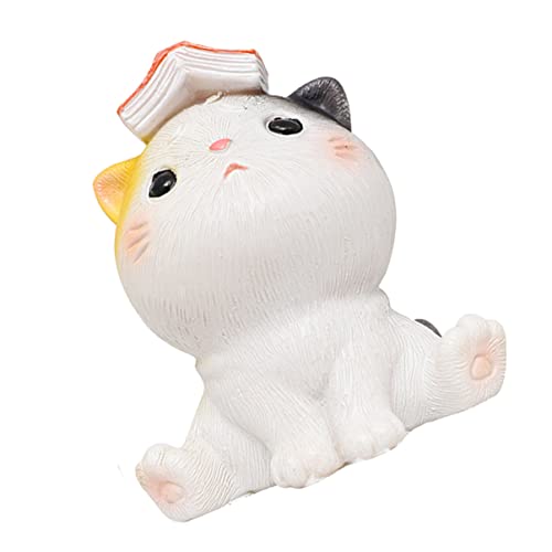MAGICLULU Niedliche Katzenfigur aus Resin Kreatives Autoornament und Kuchen Topper für Schreibtischdekoration für Büro Balkon und Fahrzeug Bringt MAGICLULU Niedliche Katzenfigur aus Resin Kreatives Autoornament und Kuchen Topper für Schreibtischdekoration für Büro Balkon und Fahrzeug Bringt von MAGICLULU