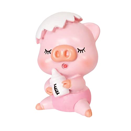 MAGICLULU Niedliches Schwein Tortendeko Resin Figur Kuchen Dekoration Geburtstagskuchen Ornament für Backen und Party Vielseitiger Dekoartikel für Zuhause Schreibtisch und Geschenkideen MAGICLULU Niedliches Schwein Tortendeko Resin Figur Kuchen Dekoration Geburtstagskuchen Ornament für Backen und Party Vielseitiger Dekoartikel für Zuhause Schreibtisch und Geschenkideen von MAGICLULU