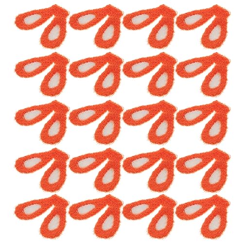 MAGICLULU Ohr Für Haarspange Kit 20 Stück Charms Haarnadel Hasenohren Haarschmuck Für Frauen Mädchen von MAGICLULU