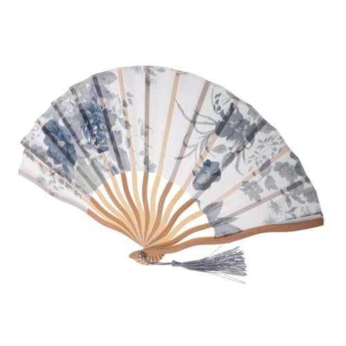 MAGICLULU Orientalischer Faltfächer für Damen Handgefertigt aus Luxuriösem für Hochzeiten Teepartys und Tanzaufführungen Eleganter Vintage Handfächer MAGICLULU Orientalischer Faltfächer für Damen Handgefertigt aus Luxuriösem für Hochzeiten Teepartys und Tanzaufführungen Eleganter Vintage Handfächer von MAGICLULU