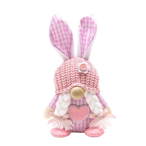 MAGICLULU Osterpuppe Hasenzwergpuppe Entzückende Wichtelpuppe Osterzwerg Osterdeko Festival-puppenverzierung Festival- Dekorative Kaninchenzwergpuppe Osterhasenzwerg Rosa Pp Baumwolle MAGICLULU Osterpuppe Hasenzwergpuppe Entzückende Wichtelpuppe Osterzwerg Osterdeko Festival-puppenverzierung Festival- Dekorative Kaninchenzwergpuppe Osterhasenzwerg Rosa Pp Baumwolle von MAGICLULU