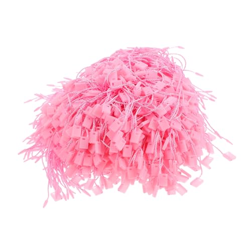 MAGICLULU Pinke Nylon Hängeetiketten Schnur mit Kunststoffverschluss Langlebige Preisschilder Befestigungsschlaufe für Kleidung Taschen Koffer Einfaches Anbringen ohne Werkzeug MAGICLULU Pinke Nylon Hängeetiketten Schnur mit Kunststoffverschluss Langlebige Preisschilder Befestigungsschlaufe für Kleidung Taschen Koffer Einfaches Anbringen ohne Werkzeug von MAGICLULU