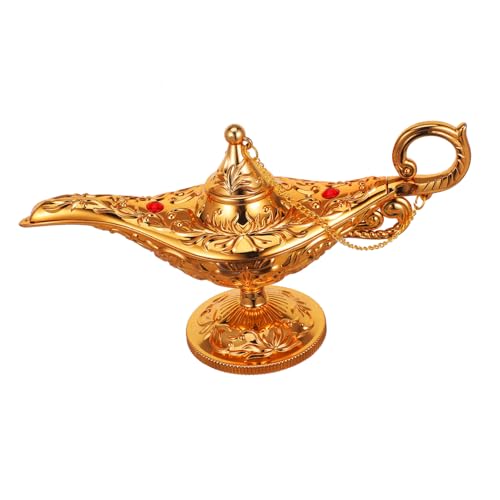 MAGICLULU Retro Vintage Lampe Party Dekoration Kupferfarbenes Ornament Tischdekoration Attraktives Dekoaccessoire für Geburtstagsfeiern Kostümpartys und Sammler MAGICLULU Retro Vintage Lampe Party Dekoration Kupferfarbenes Ornament Tischdekoration Attraktives Dekoaccessoire für Geburtstagsfeiern Kostümpartys und Sammler von MAGICLULU