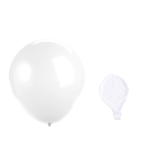 MAGICLULU Runde Latexballons Paket Große Weiße Ballons Für Hochzeit Geburtstag Und Shower Dekoration Hochzeitsballons Und Festtagsdeko MAGICLULU Runde Latexballons Paket Große Weiße Ballons Für Hochzeit Geburtstag Und Shower Dekoration Hochzeitsballons Und Festtagsdeko von MAGICLULU