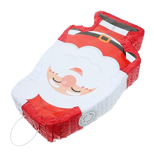 MAGICLULU Santa Claus Pinata Weihnachtsmann Design Party Deko Hängend Süßigkeiten Gefüllt Spiel Weihnachten Familienfeier Feststimmung MAGICLULU Santa Claus Pinata Weihnachtsmann Design Party Deko Hängend Süßigkeiten Gefüllt Spiel Weihnachten Familienfeier Feststimmung von MAGICLULU