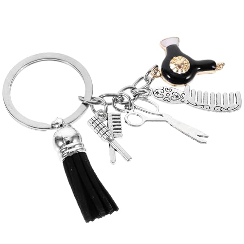 MAGICLULU Schlüsselanhänger Mit Friseurdesign Schmuck Haarrasierer Für Männer Friseurkamm Friseur Coiffeur Friseur Quaste Schlüsselanhänger Friseur Schlüsselhalter Tasche MAGICLULU Schlüsselanhänger Mit Friseurdesign Schmuck Haarrasierer Für Männer Friseurkamm Friseur Coiffeur Friseur Quaste Schlüsselanhänger Friseur Schlüsselhalter Tasche von MAGICLULU