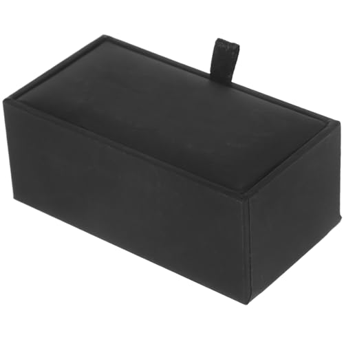 MAGICLULU Schmuckbox Für Manschettenknöpfe Kleine Aufbewahrungsbox Aus Kunstleder Schmuckschatulle Geschenkbox Verpackungsbox MAGICLULU Schmuckbox Für Manschettenknöpfe Kleine Aufbewahrungsbox Aus Kunstleder Schmuckschatulle Geschenkbox Verpackungsbox von MAGICLULU