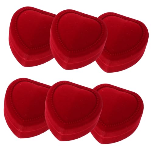MAGICLULU Schmuckschatulle Mit Einzelhalter Vitrine Schmuckschatulle Herzform Organizer Für Frauen Hochzeitsgeschenk MAGICLULU Schmuckschatulle Mit Einzelhalter Vitrine Schmuckschatulle Herzform Organizer Für Frauen Hochzeitsgeschenk von MAGICLULU