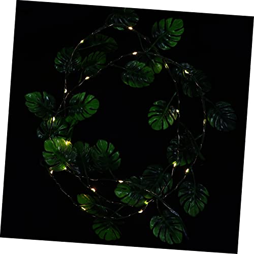 MAGICLULU Lichterkette mit Monstera-blatt Batteriebetriebene 20 Stück Dekorativ für Schlafzimmer Party Feier MAGICLULU Lichterkette mit Monstera-blatt Batteriebetriebene 20 Stück Dekorativ für Schlafzimmer Party Feier von MAGICLULU