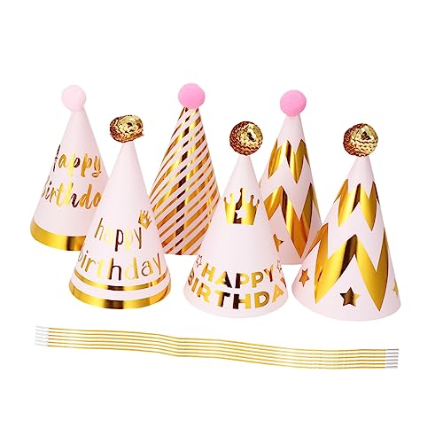 MAGICLULU Set Mit Pailletten Folienprägung Geburtstagshut Partyhüte Für Kinder Pailletten Geburtstagshut Kegelförmiger Hut Partyhut Für Kinder DIY Hut Hauben Für Kinder Goldenes MAGICLULU Set Mit Pailletten Folienprägung Geburtstagshut Partyhüte Für Kinder Pailletten Geburtstagshut Kegelförmiger Hut Partyhut Für Kinder DIY Hut Hauben Für Kinder Goldenes von MAGICLULU