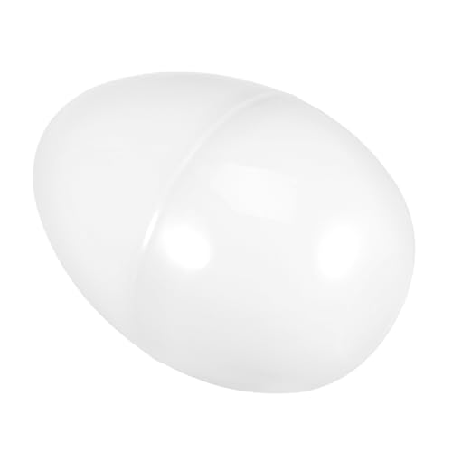 MAGICLULU Simulierte Eierdekoration Leere weiße Plastikeier Plastik-Ostereier befüllbar unbemalte Holzeier Osterei aus Plastik Ostereier basteln Ostereihalter Abs MAGICLULU Simulierte Eierdekoration Leere weiße Plastikeier Plastik-Ostereier befüllbar unbemalte Holzeier Osterei aus Plastik Ostereier basteln Ostereihalter Abs von MAGICLULU