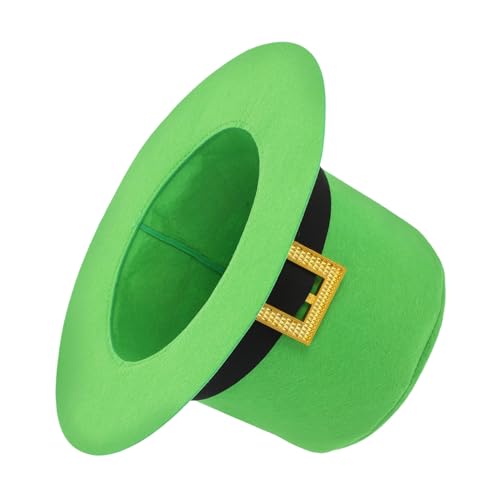 MAGICLULU St. Patrick's Day Hut Kopfschmuck Hut Kappe Arbeitsmütze Mütze Modehut grüner Hut Irischer Partyhut Irische Themenaccessoires st patricks day hut Saint Patricks Hut Filzstoff Green MAGICLULU St. Patrick's Day Hut Kopfschmuck Hut Kappe Arbeitsmütze Mütze Modehut grüner Hut Irischer Partyhut Irische Themenaccessoires st patricks day hut Saint Patricks Hut Filzstoff Green von MAGICLULU