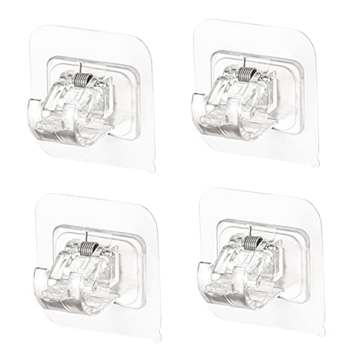 MAGICLULU Starke Gardinenstangenhalter Für Zuhause Erforderlich Einfach Zu Verwenden Für Glasfliesen von MAGICLULU