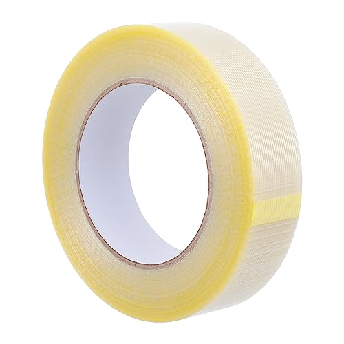 MAGICLULU Starkes Klebeband Einseitig Transparent Hochviskos für Verpackungen Bauanwendungen Dehnungsresistent Hohe Haftkraft für Schwere Lasten von MAGICLULU