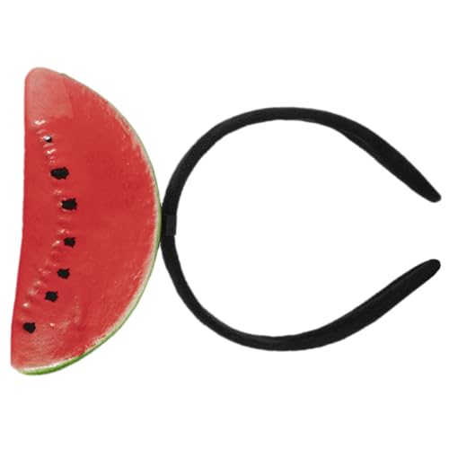 MAGICLULU Lustige Wassermelonen-kopfbedeckung Party-kopfbedeckungen Für Mädchen Bequemes Schwammtuchmaterial von MAGICLULU
