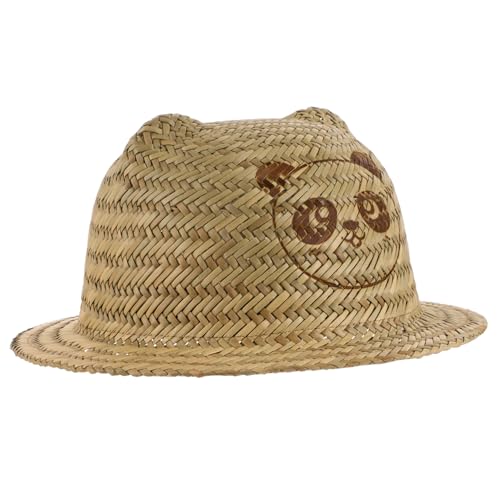 MAGICLULU Strohhut für kindermütze kopfschutz Handgefertigter Hut Sommerhut Modehut Sonnenschutzhut Strandhut für Kinderhüte Hüte für in Mode Olive Green MAGICLULU Strohhut für kindermütze kopfschutz Handgefertigter Hut Sommerhut Modehut Sonnenschutzhut Strandhut für Kinderhüte Hüte für in Mode Olive Green von MAGICLULU