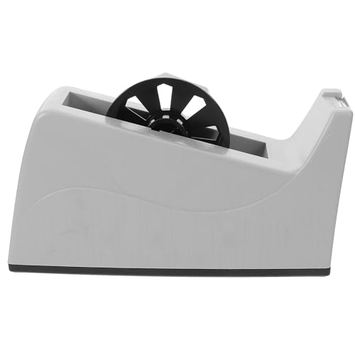MAGICLULU Tisch Klebebandspender aus Robustem Material Praktischer Abroller für zum Einfachen Schneiden und Halten von Klebeband Elegant und Funktional für Einen Aufgeräumten Arbeitsplatz von MAGICLULU