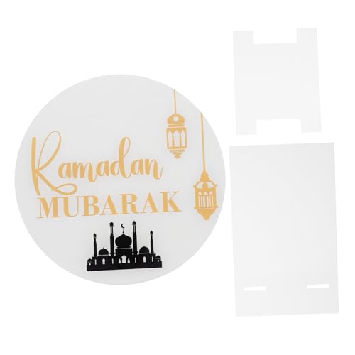 MAGICLULU Tischornament für Muslimische Feiertage Leicht und Tragbar für Eid Mubarak Festlichkeiten mit Detaillierter Verarbeitung und Hohlmuster Design MAGICLULU Tischornament für Muslimische Feiertage Leicht und Tragbar für Eid Mubarak Festlichkeiten mit Detaillierter Verarbeitung und Hohlmuster Design von MAGICLULU