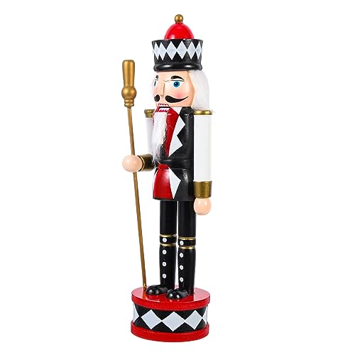MAGICLULU Traditioneller Holz Dekofigur Festliche Weihnachtsdekoration Handgefertigt Robuste Holzfigur für Tisch und Zuhause Klassische Weihnachtsatmosphäre MAGICLULU Traditioneller Holz Dekofigur Festliche Weihnachtsdekoration Handgefertigt Robuste Holzfigur für Tisch und Zuhause Klassische Weihnachtsatmosphäre von MAGICLULU