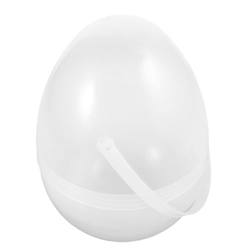 MAGICLULU Transparentes Tragbares Aufklappbares aus Hohler Kugel Organizer Klare Aufbewahrungsbox für Kleine Dekorationsartikel Vielseitig für Ostereier Befüllen Schmuck und Filzkugeln von MAGICLULU