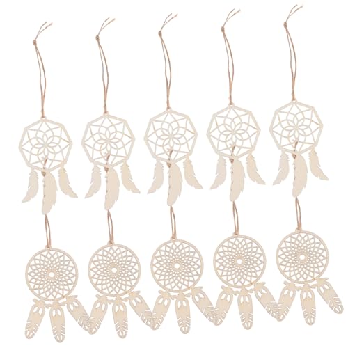 MAGICLULU Traumfänger Set Aus Holz 40 Stück Heimdekoration Unbehandelte Holzformen DIY Holzbastelbedarf Schlafzimmer Boho Wandbehang Holzbastelornamente Holzbastelformen MAGICLULU Traumfänger Set Aus Holz 40 Stück Heimdekoration Unbehandelte Holzformen DIY Holzbastelbedarf Schlafzimmer Boho Wandbehang Holzbastelornamente Holzbastelformen von MAGICLULU