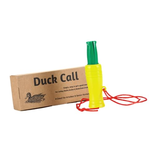 MAGICLULU Ultraleichte Outdoor Survival Pfeife mit Realistischem Entenruf Imitationssignal für Notfälle Spielpfeife für Camping Wandern Jagd und Rettungssituationen MAGICLULU Ultraleichte Outdoor Survival Pfeife mit Realistischem Entenruf Imitationssignal für Notfälle Spielpfeife für Camping Wandern Jagd und Rettungssituationen von MAGICLULU