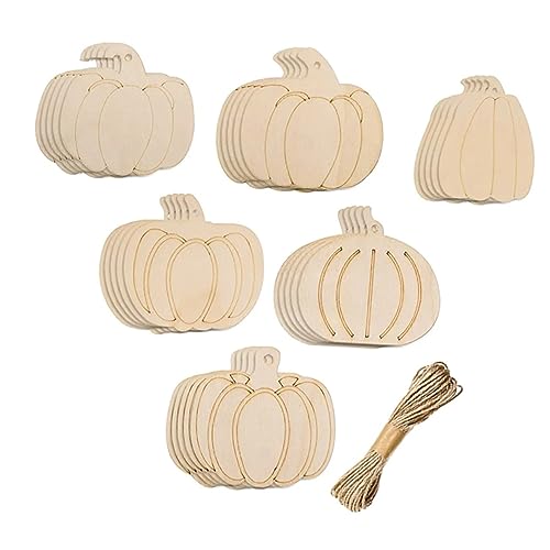 MAGICLULU Unfertiges Kürbis Holzschnitt DIY Kürbis Ausschnitte für Halloween und Thanksgiving für Kreative Malprojekte und Dekorationen MAGICLULU Unfertiges Kürbis Holzschnitt DIY Kürbis Ausschnitte für Halloween und Thanksgiving für Kreative Malprojekte und Dekorationen von MAGICLULU