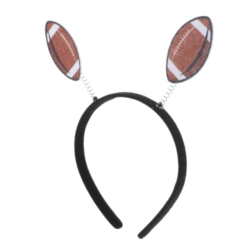 MAGICLULU Unisex Rugby Stirnband Sportliches Haarband für Damen Leichtes Party Accessoire Design für Sportfans und Wettbewerbe MAGICLULU Unisex Rugby Stirnband Sportliches Haarband für Damen Leichtes Party Accessoire Design für Sportfans und Wettbewerbe von MAGICLULU
