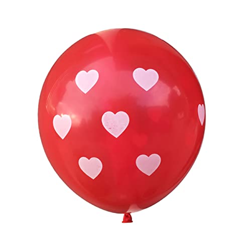 MAGICLULU Valentinstag Dekoration I Love You Ballons Kit Mit Herzform Ballons Teiliges Aus Roten Und Weißen Herz Latexballons Folienballons Und Bedruckten Herzballons MAGICLULU Valentinstag Dekoration I Love You Ballons Kit Mit Herzform Ballons Teiliges Aus Roten Und Weißen Herz Latexballons Folienballons Und Bedruckten Herzballons von MAGICLULU
