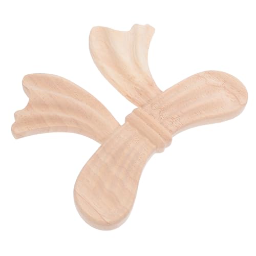 MAGICLULU Vintage Bogen Onlays aus Massivem Holz für Möbel und Wanddekoration Unlackierte Bogen Applikation Geschnitzt für Schränke und Kommoden von MAGICLULU