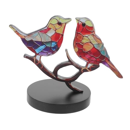 MAGICLULU Vogelschmuck Simulationsvogel Vogelstatuen für den Garten Vogeldekoration Tischdeko Vogel Tischdeko fürs Wohnzimmer Vogel- Vogelskulpturen Wohnkultur Vogelfiguren MDF Bunt MAGICLULU Vogelschmuck Simulationsvogel Vogelstatuen für den Garten Vogeldekoration Tischdeko Vogel Tischdeko fürs Wohnzimmer Vogel- Vogelskulpturen Wohnkultur Vogelfiguren MDF Bunt von MAGICLULU